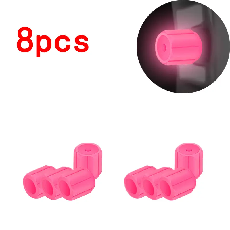 Luminous Tire Valve Caps 6 Colors Car Motorcycle Glowing Valve Cover Car Tire Wheel Hub Styling Tool Auto Accessories 4/8/20pcs - Image 14