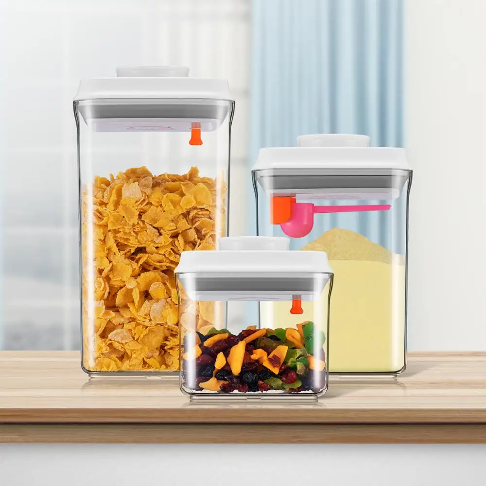 ANKOU Factory Unique Lid Design Anti-Drying Baby Milk Powder Plastic Storage Box in Southeast Asia