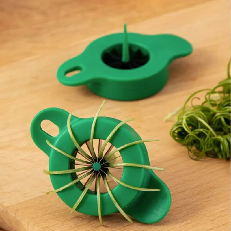 Green Onion Easy Slicer Shredder Plum Blossom Cut Green Onion Wire Drawing Superfine Vegetable Shredder Kitchen Accessories vegetable shredder