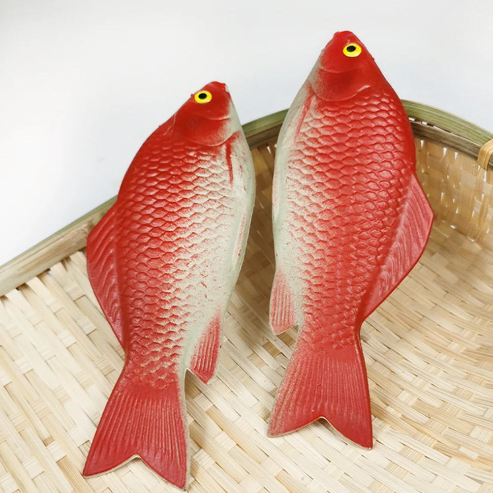 Fake Fish Artificial Fish Models Simulated Fish Toys Realistic Lifelike Fishes Models Kitchen Photography Props Food Display