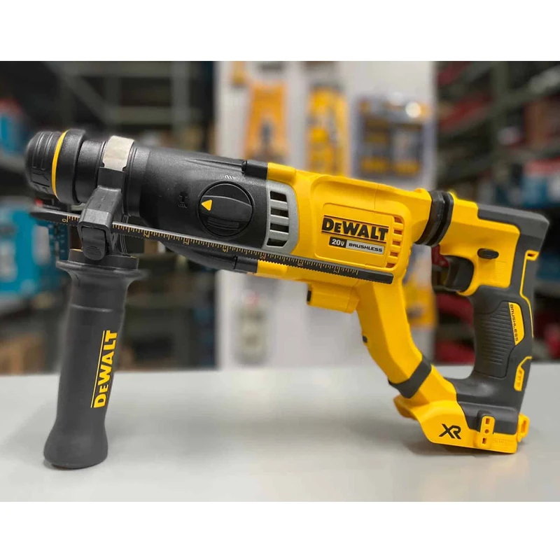 DEWALT DCH263 Rotary Hammer SDS Plus 1-1/8-Inch 20V MAX Wireless Wall Concrete Drill Hole Electric Hammer Bare Tool 4