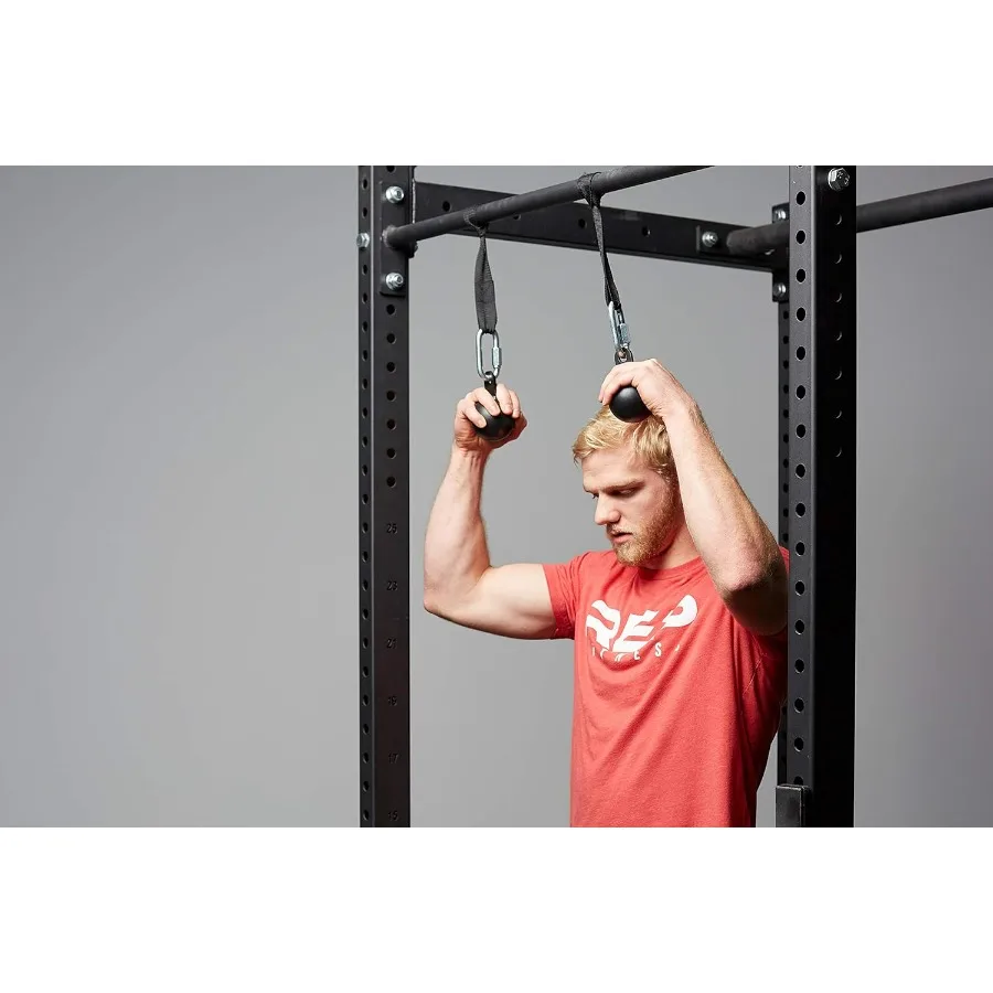 Fitness Cannonball Grips | Pull Up & Grip Strength Trainer for Cable Machines, Power Racks & Home Gyms : Includes Carabiner and