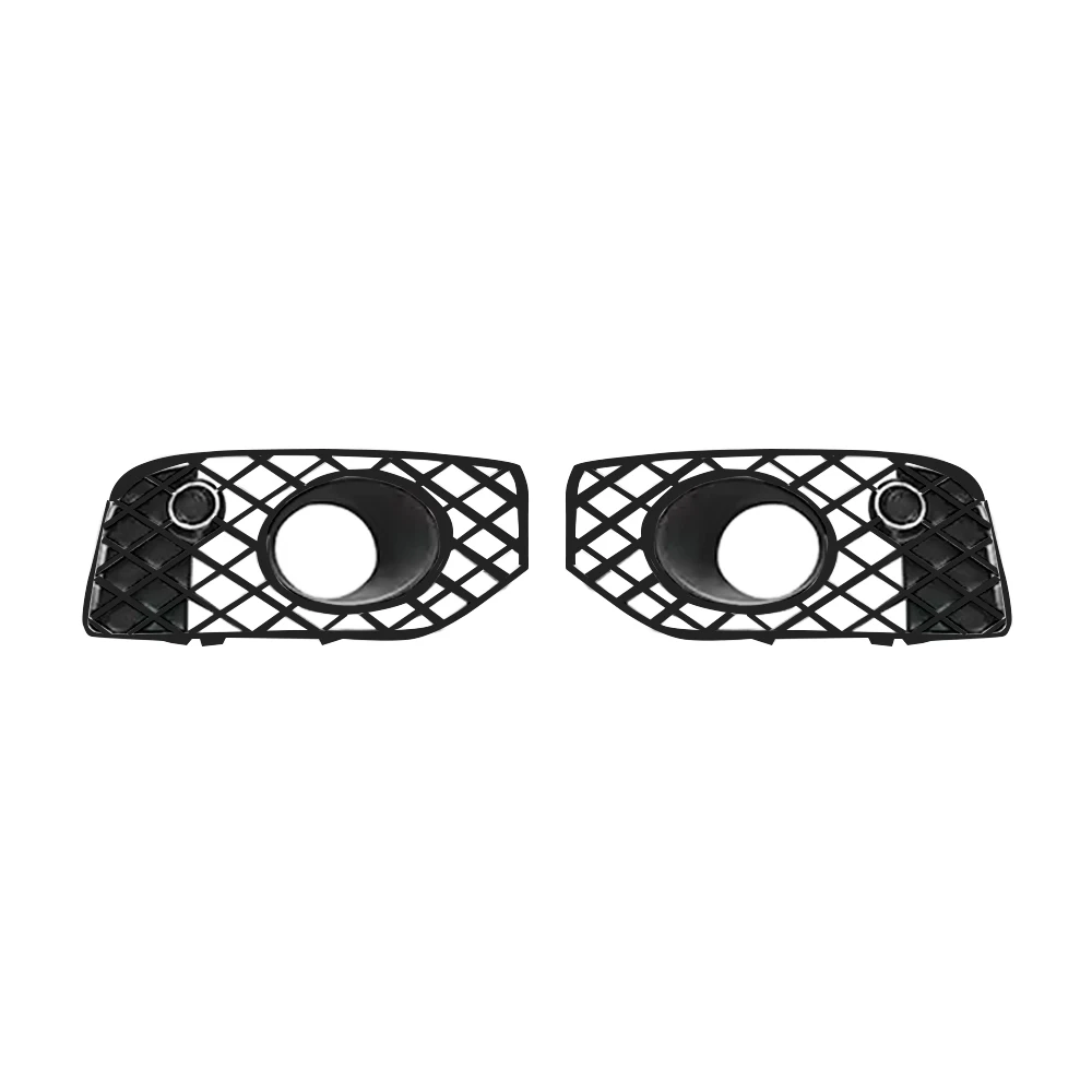 Auto Parts Fog Lamp Cover Chrome/Black W/Without Acc Hole For 