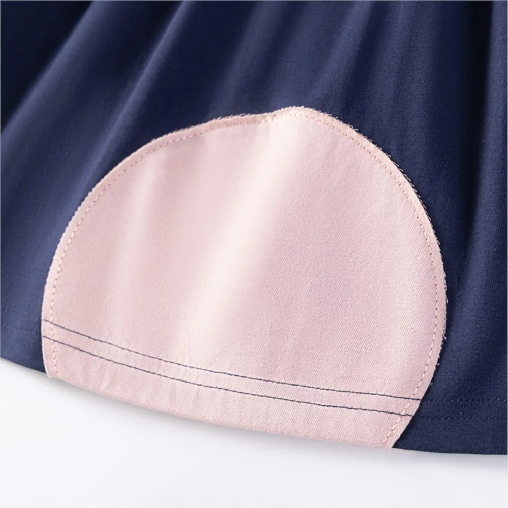 2025 Summer New Kids Clothes Children's Clothing Baby Girls Cotton Cartoon Geometric Dresses Holiday Gifts