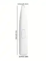 1 non battery pet shaver electric clipper suitable for cats and dogs. It can be used to shave foot hair, buttocks hair, eyes hai 2