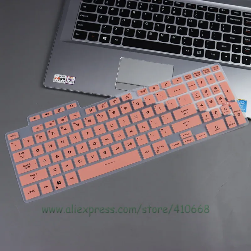 15.6 실리콘 TPU 노트북 키보드 커버 보호대, 아수스 TUF 게임 F15 (2022) FX507Z FX507ZM FX507ZE FX507ZC FX507 ZM ZE ZC