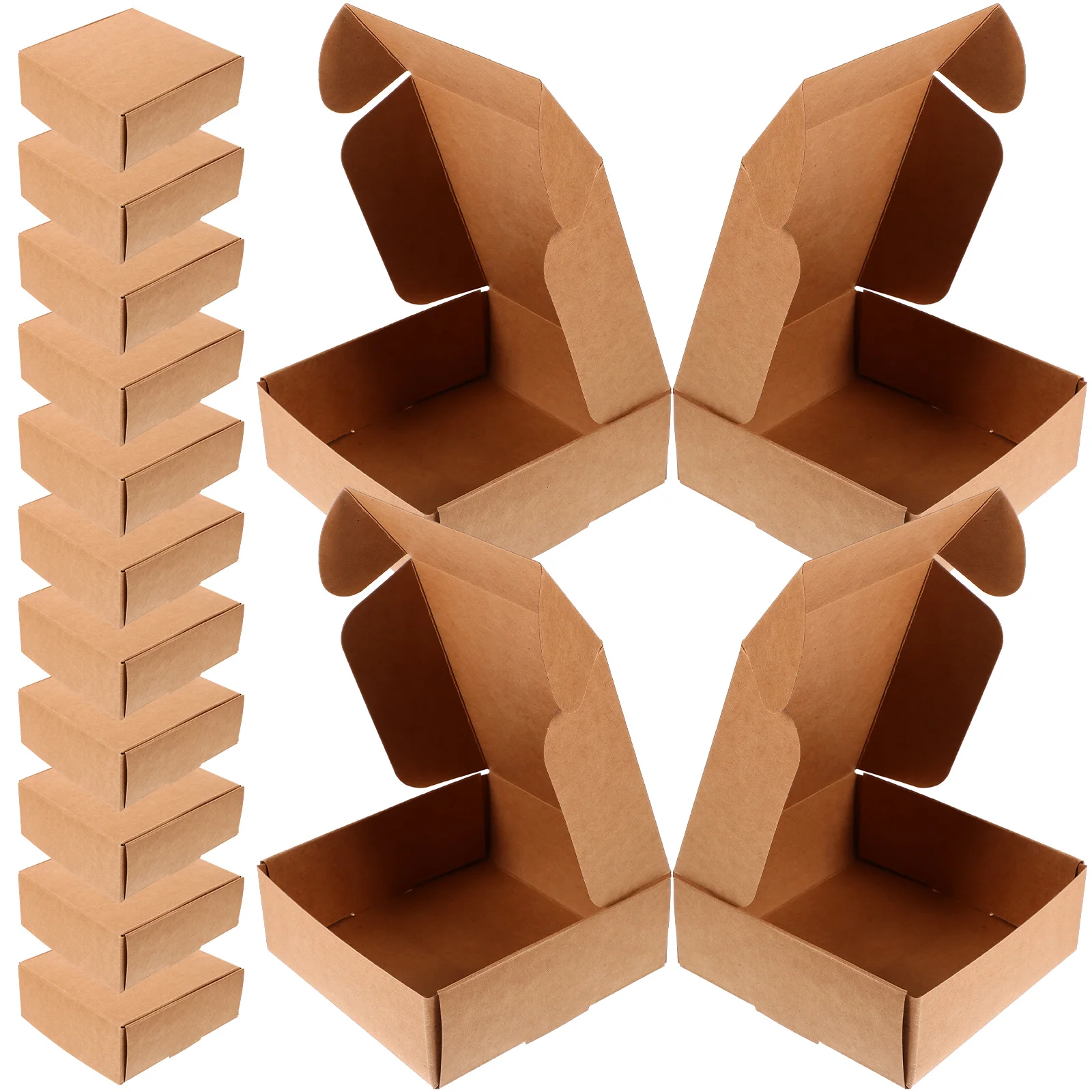 

20 Pcs Kraft Paper Box Soap Packaging Case for Making Party Gift Container Packing Storage