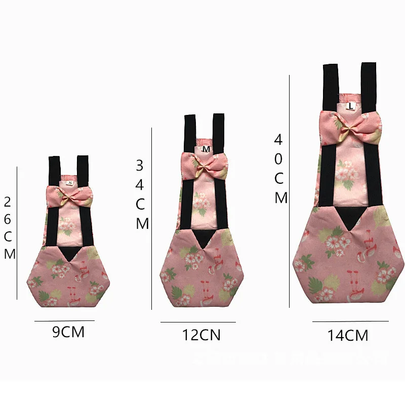 Duck Diapers Goose Flight Suits Washable Nappy with Elastic Band Bowknot Design Cute Chicken Physiological Pants Pet Supplies poultry cloth diapers