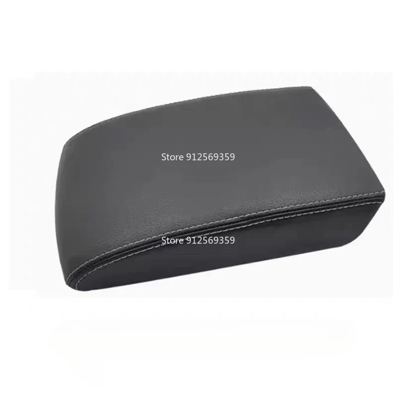 Premium Leather Armrest Box Cover Seat Protector