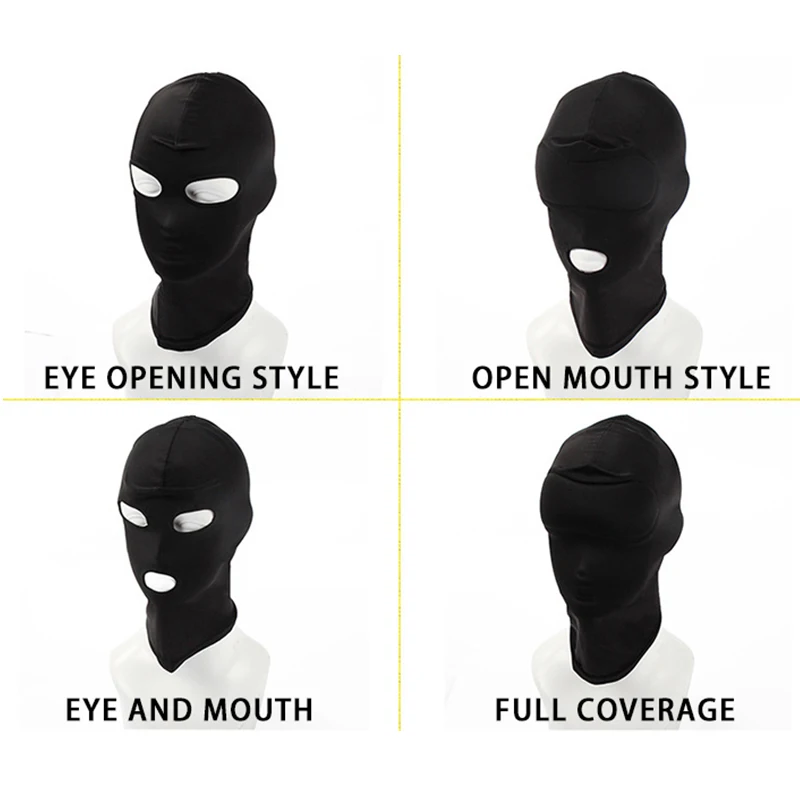 Fetish Harness Head Hood BDSM Slave Game Bondage Restraint Face Mask Erotic Sex Toys Role Play For Couples SM Mask Adults Games sex toys erotic sex toy sex party toys sex bondage toys