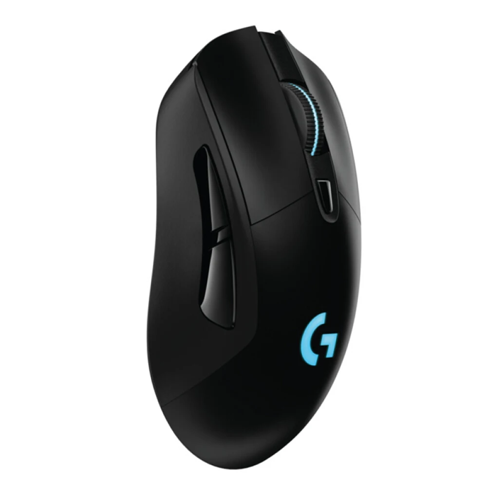 로지텍 G703 기계식 게이밍 마우스, RGB 25K 히어로 25600DPI, 유선 및 무선 듀얼 충전 지지대 파워플레이