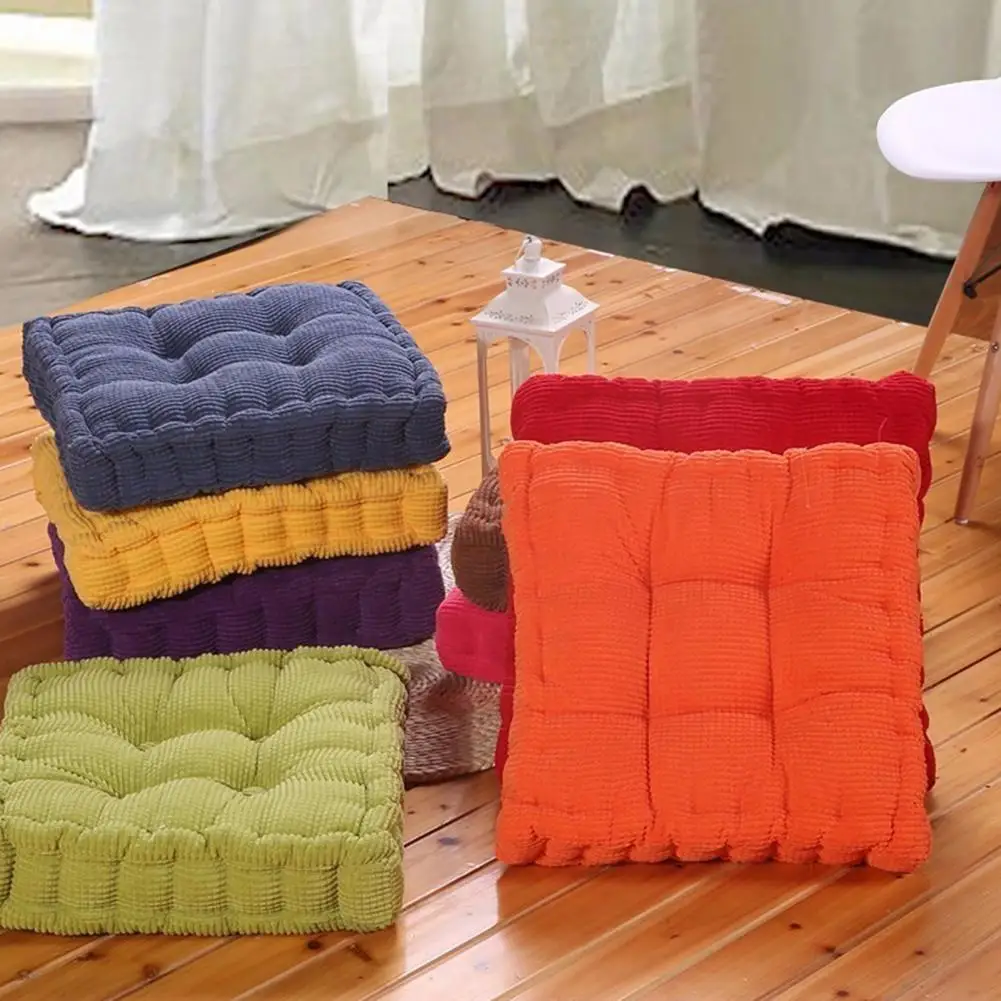 

40cm Japanese Style Tatami Mat Throw Pillow Floor Cushion Thicken Chair Seat Cushion Mat Pad Sofa Home Office Chair Cushion