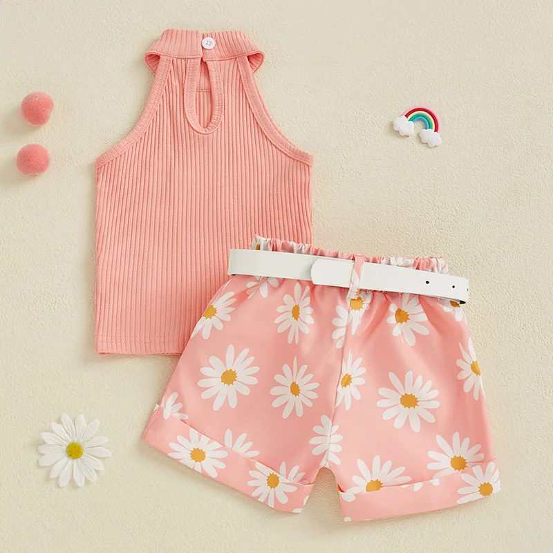 Floral Ruffle Baby Set 5