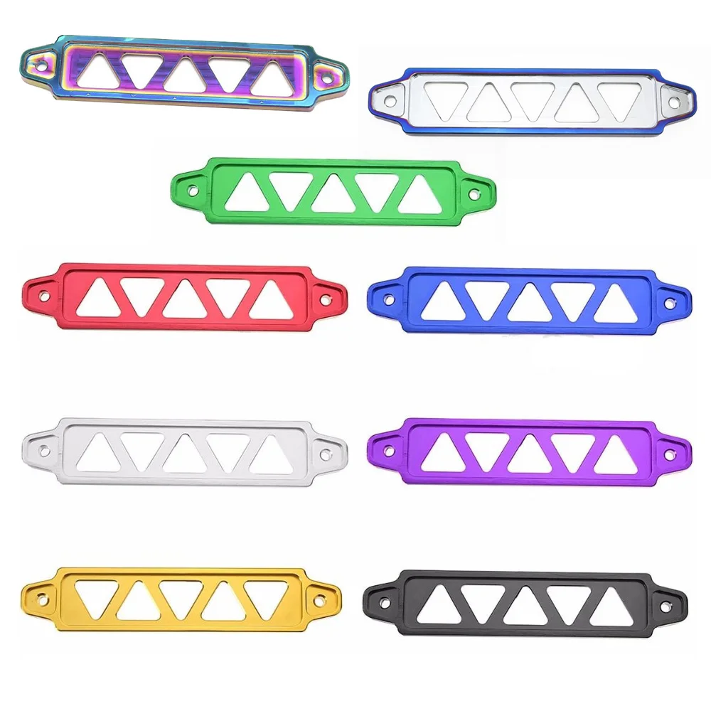 218mm/190mm Aluminum Red Billet Aluminum Car Battery Tie Down Mount Bracket Holder Bar for Honda Civic battery tie down bracket