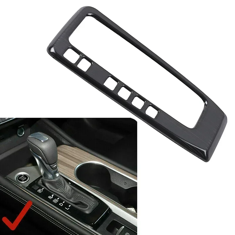Car Interior Styling for Nissan Altima 2019 2020 2021 Gear Shift Center Panel Cover Trim Mouldings Carbon Fiber Look Accessories