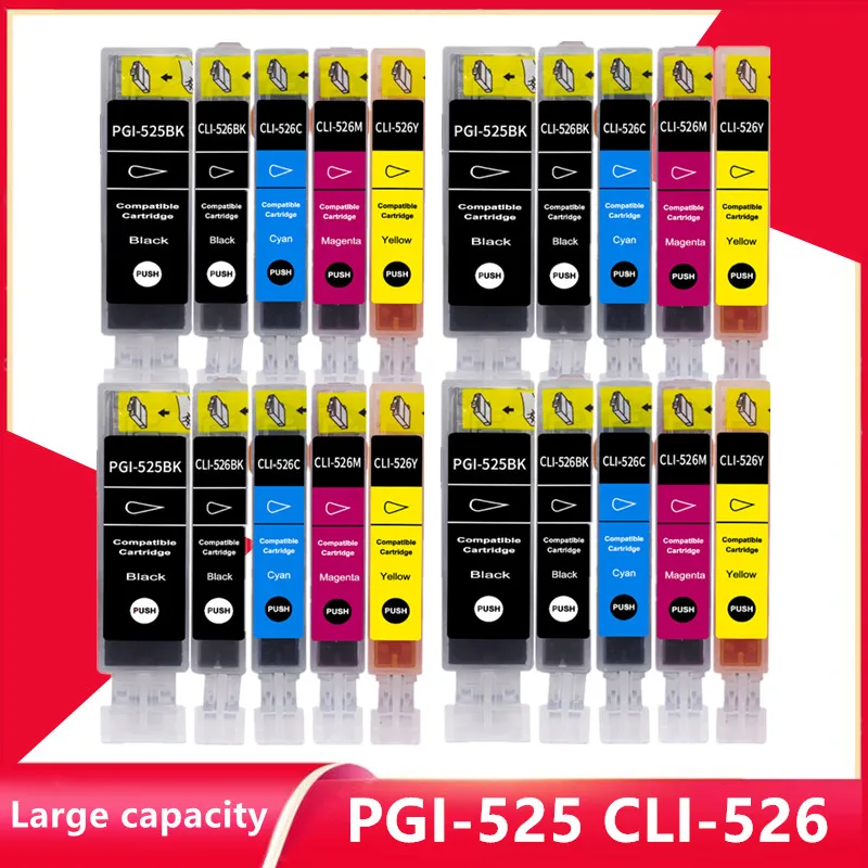 

Картридж для принтера Canon PGI 525 CLI 526 PIXMA iP4850 MG5150 MG5250 MG6150 MG8150 MG5350 MG6250