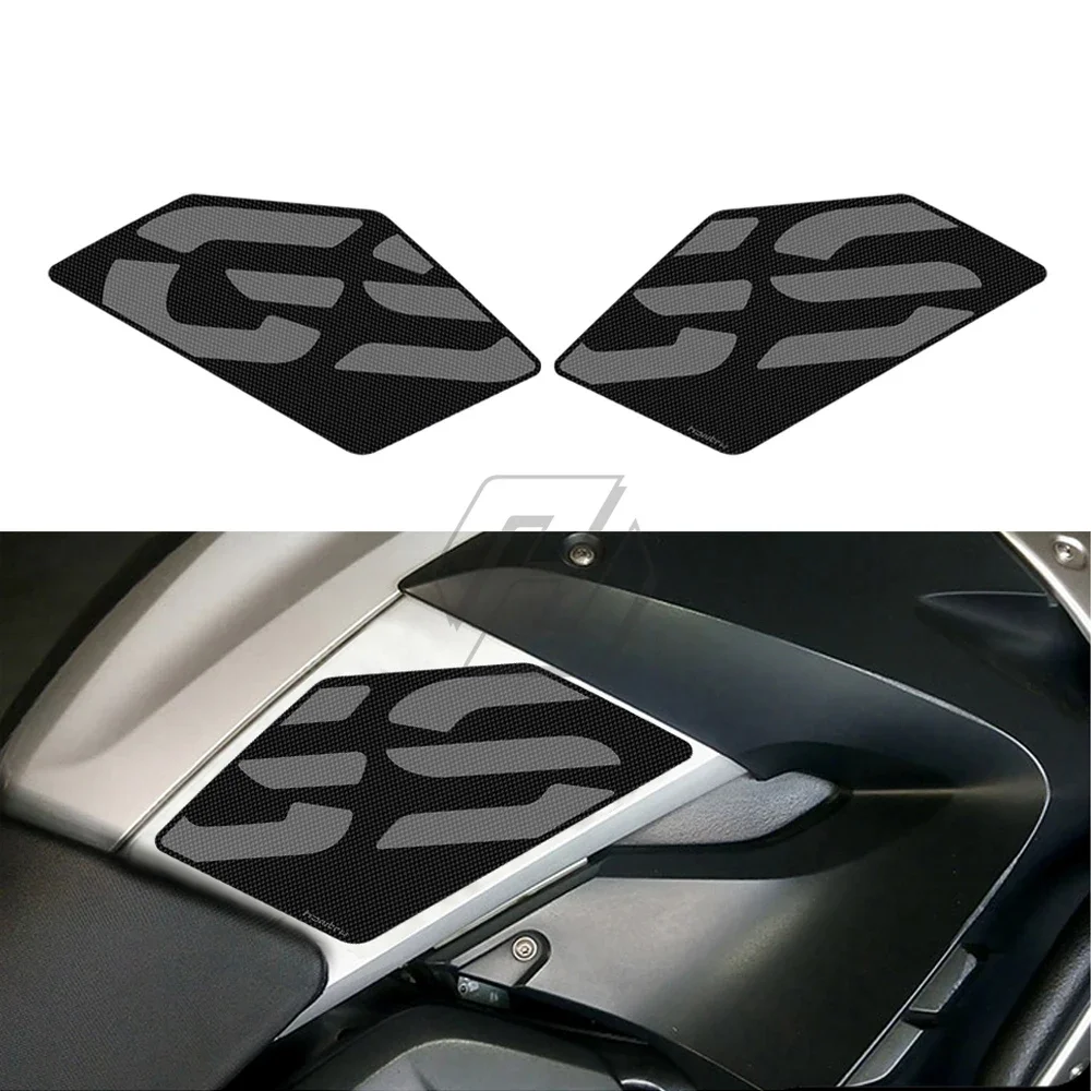 Motorcycle Accessorie Side Tank Pad Protection Knee Grip Traction for BMW Motorrad R1200GS 2004-2012/R1200GS ADV 2006-2013 microfiber leather center armrest console lid box protection cover trim for honda pilot 2009 2010 2011 2012 2013