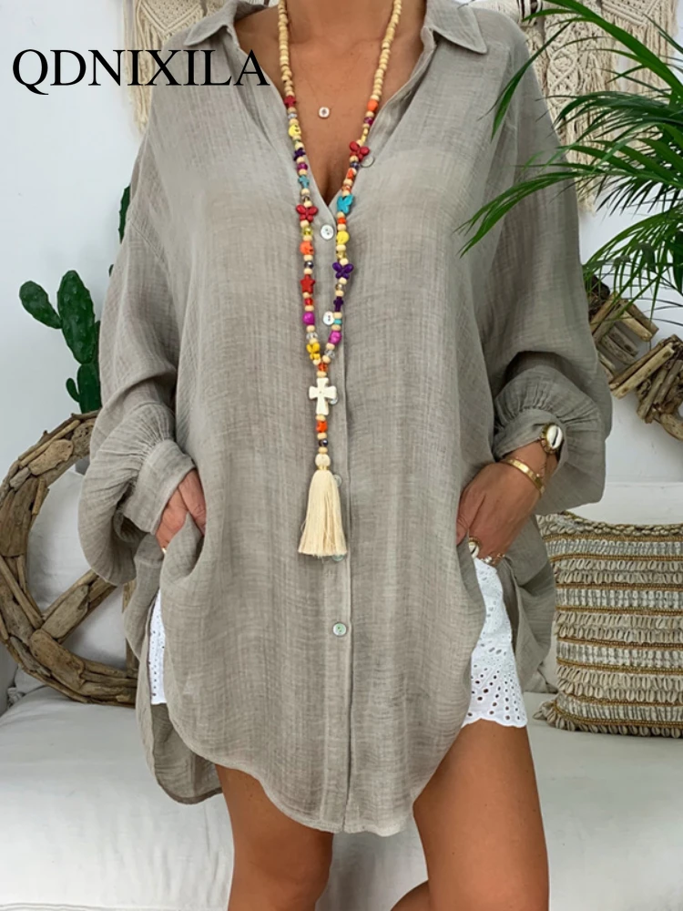 HOMBOM Summer Shirts For Women Mint Green Casual Short Sleeve Solid V Neck Tunic Blouse S 3143d1ea D3ec 4baa 943e A52765171a68.cc24a5fe5269b006ccb2b9587c7bd86b