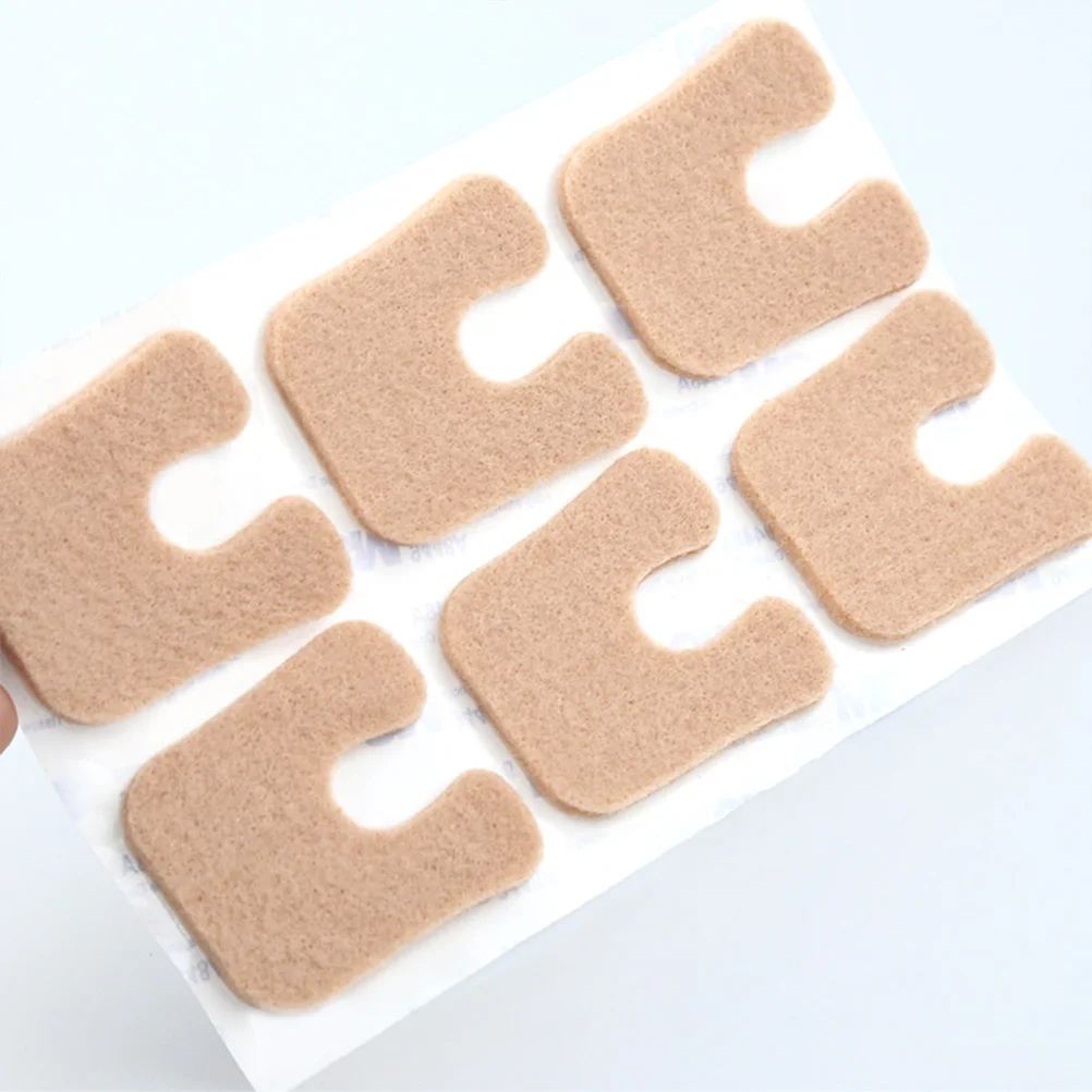 

12PCS U- Shaped Callus Pads Callus Cushions Toe and Protectors Corn Pads Sticky- Waterproof for Corn Callus and Feet Sore