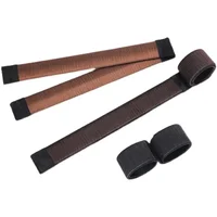 Bandeau à cheveux synthétique pour femmes et filles, accessoire pour chignon torsadé, doux, français, DIY 5