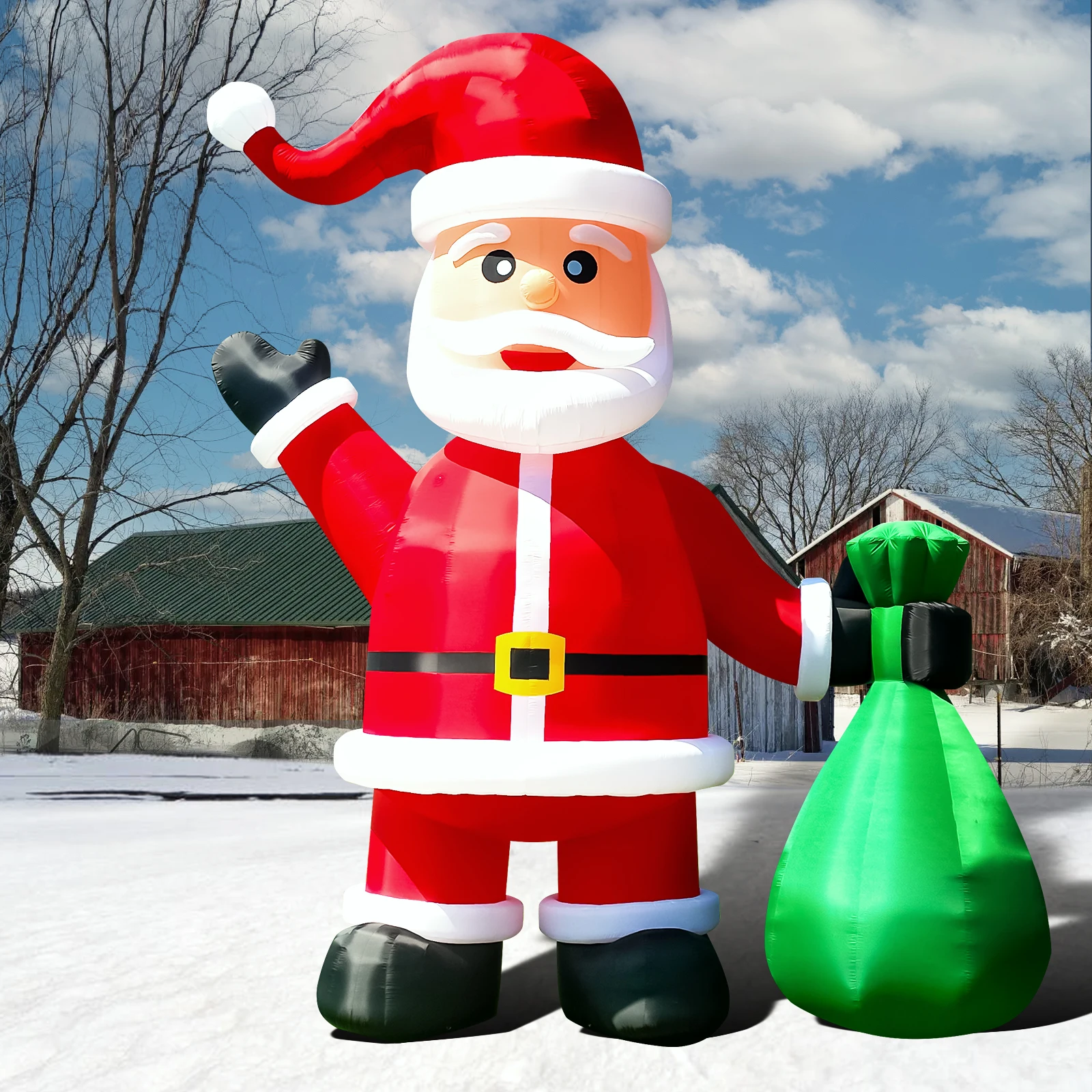 Giant Inflatable Santa Claus Outdoor Christmas Decoration outdoor toys inflatable bubble house