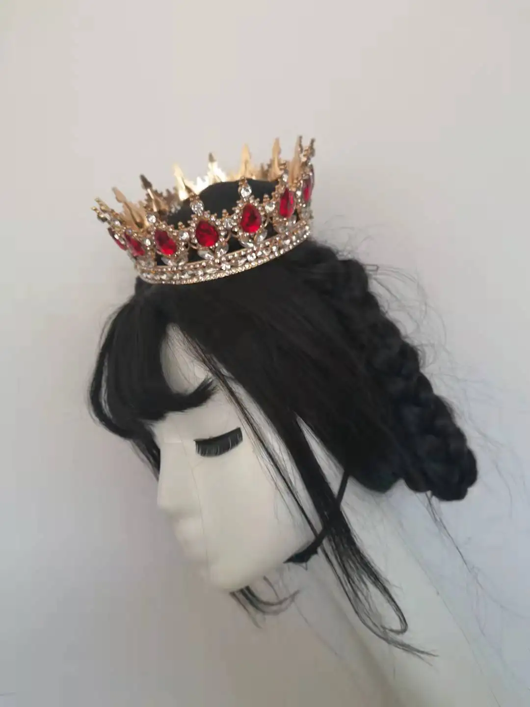 

Crown With Rhinestones Firs Materials For Bridal Wedding Headwear