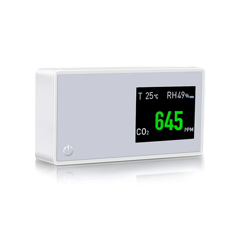 

Air Quality Monitor For CO2 Detector, Carbon Dioxide 400-5000 Ppm, Air Quality Tester For Room And Office