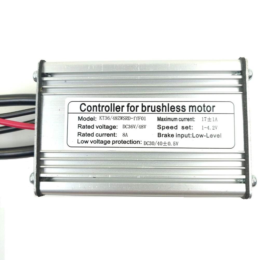 36/48V KT-17A Ebike Bicycle 6mos Waterproof Controller For 350W Brushless Motor For KT Series Motors Square Wave Controller