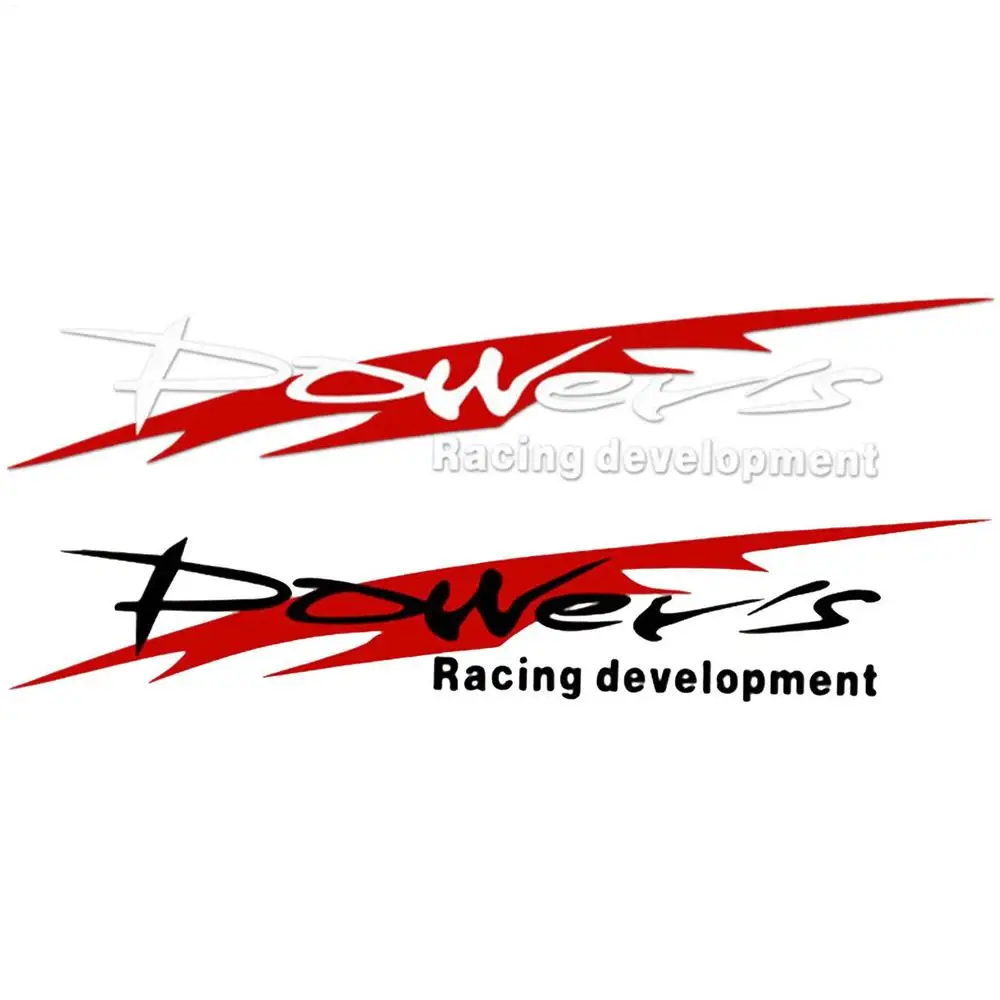 Racing Development Autoaufkleber Stilvoller Power's Racing Development Sportaufkleber Auto Reflektierender wasserfester Aufkleber – Detail 9