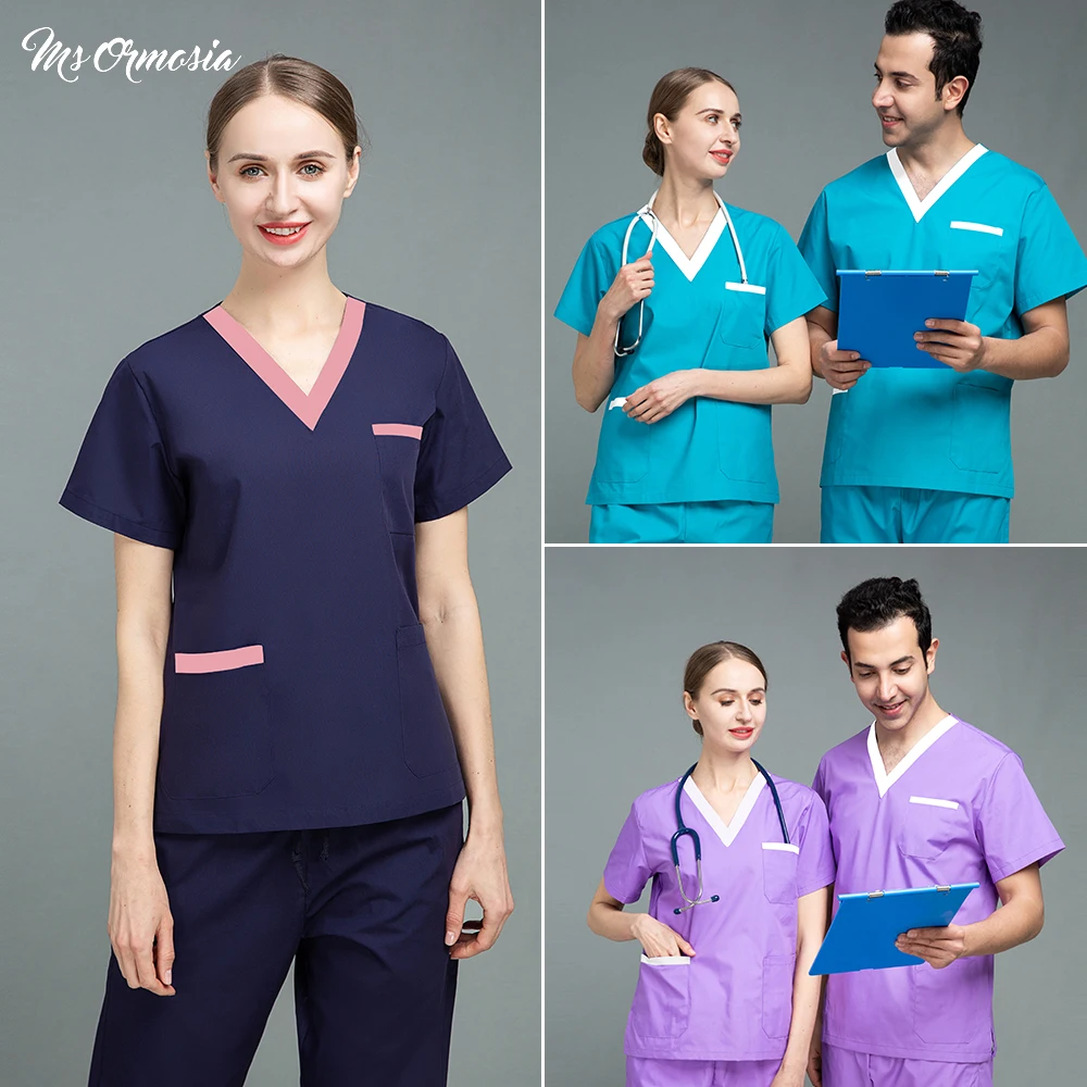Women Scrub Suits, Hospital Doctor Working Uniform
