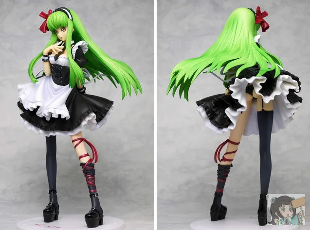 Code Geass C.C. Kyun Chara Custom Figure Black Knights Costume ver