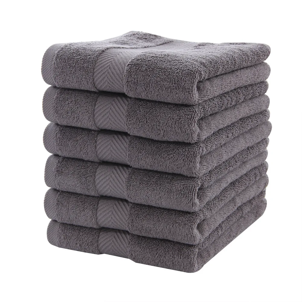 

White Face Bath Towels Organic Cotton Luxury 70*140 40*70 White Grey for Bathroom Children Adults Free Shipping
