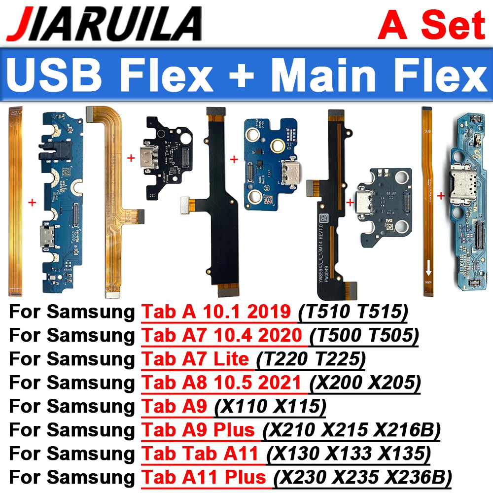 Universal Tablet USB Charging Port Dock Connector Flex Cable