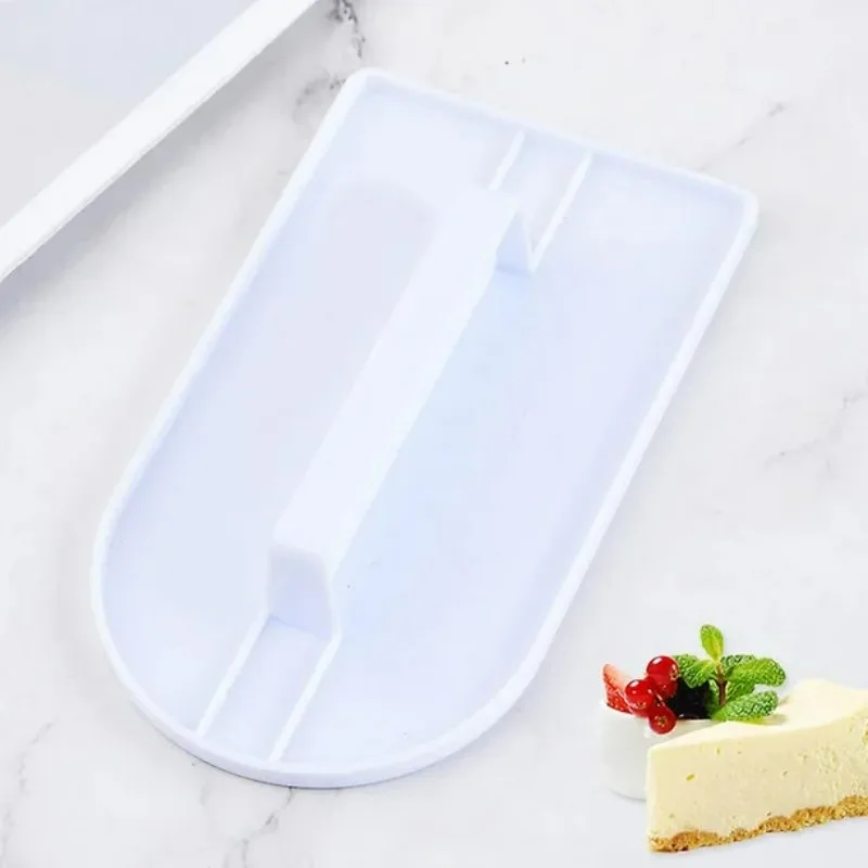 Cake Decorating Rotating Turntable with Anti-Slip Base Fondant Spatulas Edge Smoother Cream Leveling Tool Essential for Baking