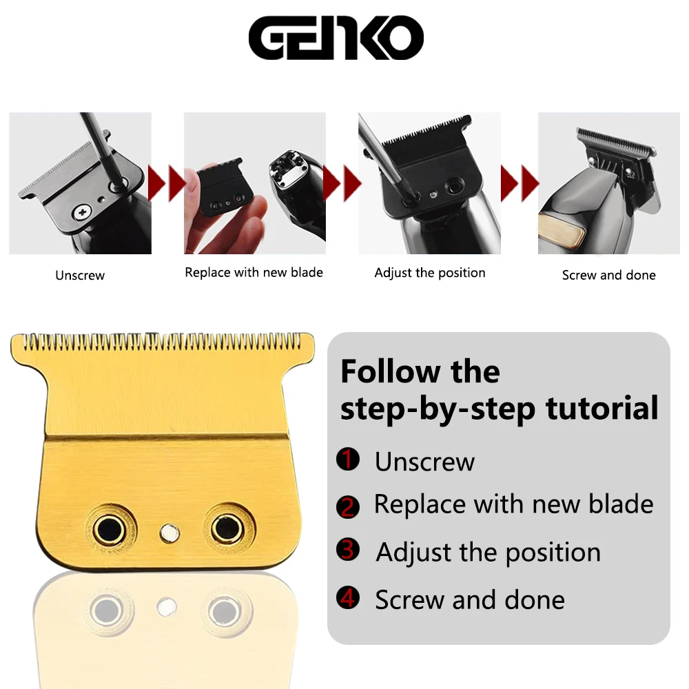 Lames De Rechange Lame Di Ricambio Compatibles Avec Babyliss Pro