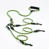 Seadcfa35d0fc4818a0578969edbea00dv.jpg Nylon Weave Three Heads One Drag Three Dog Leash Round Rope Pet Traction Belt Dog Chain Strong Safety Dog Lead Leash Foam Handle