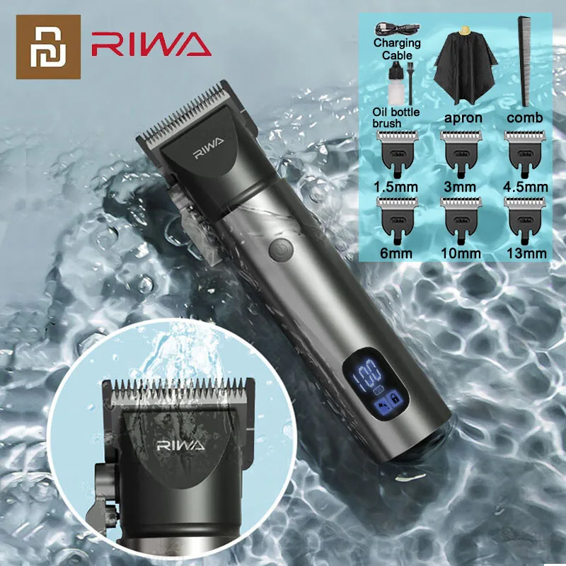Youpin RIWA Electric Hair Cutting Machine Professional Hair Clipper