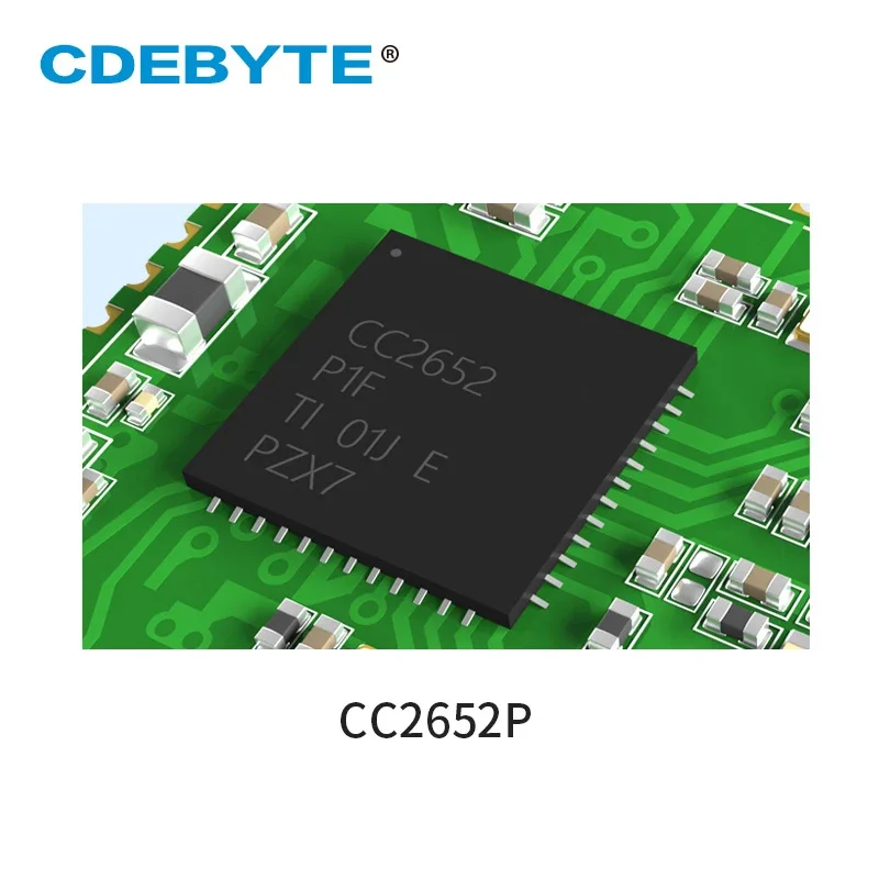 CC2652P Wireless Module ZigBee Bluetooth 2.4Ghz 20dBm SoC Ebyte E72-2G4M20S1E Transceiver and Receiver PCB/IPX Antenna wireless module
