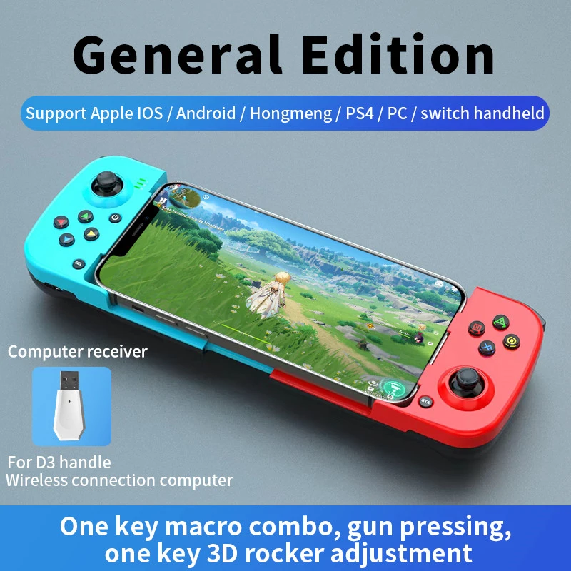 D3 ڷ ޴ ȭ  е  5.0   Ʈѷ ̽ƽ USB C for PUBG for PS4 for NS Switch