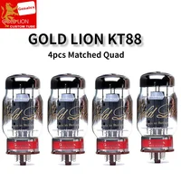 GOLD LION KT88 Vacuum Tube HIFI Audio Valve Replace KT77 KT66 El34 6550 Tube Amplifier Kit DIY Genuine Matched Quad 1