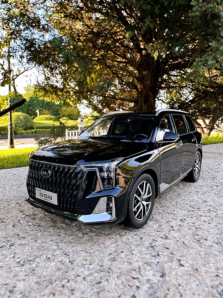 TRUMPCHI GS8 1/18 モデルカー ブラック GEELY ダイキャストカー 1 18 Gac Trumpchi Gs8 オフロード スタティック