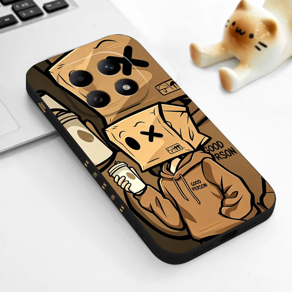 Stylish Casual Hat Design Soft Phone Case Cover