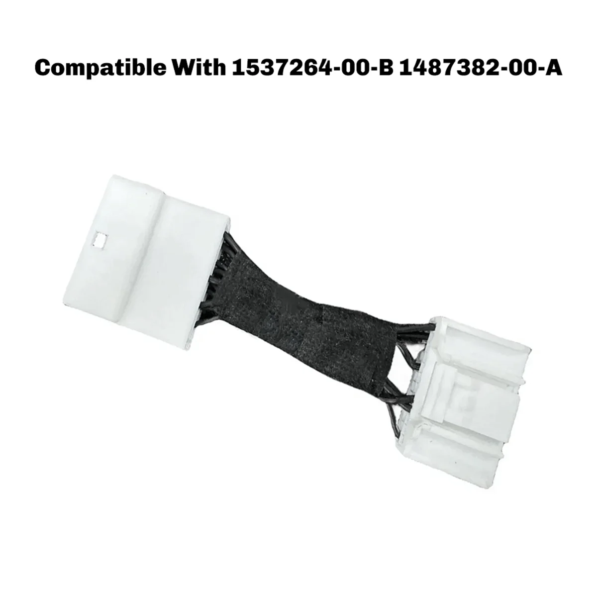Car Charging Port Module Wiring Harness Compatible with 1537264-00-B 1487382-00-A