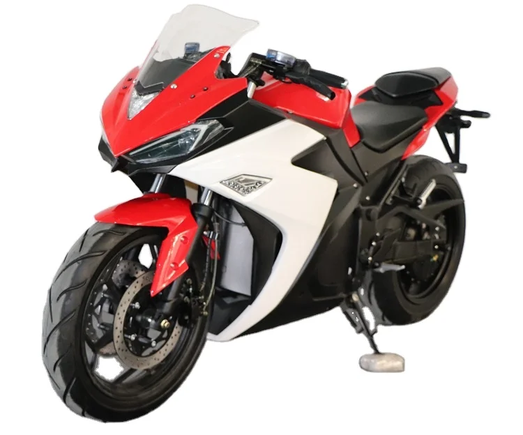 

Chinese factory directly supply 2 wheel hydraulic disc brake sport bikes gas racing cheap motor electric motorcycle 3000w