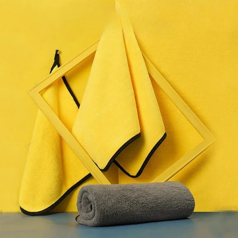Quick Drying Pet Towel Water Uptake Soft Lint Free Fiber Dog Towel Pet Store Cleaning Towels Supplies Bathing