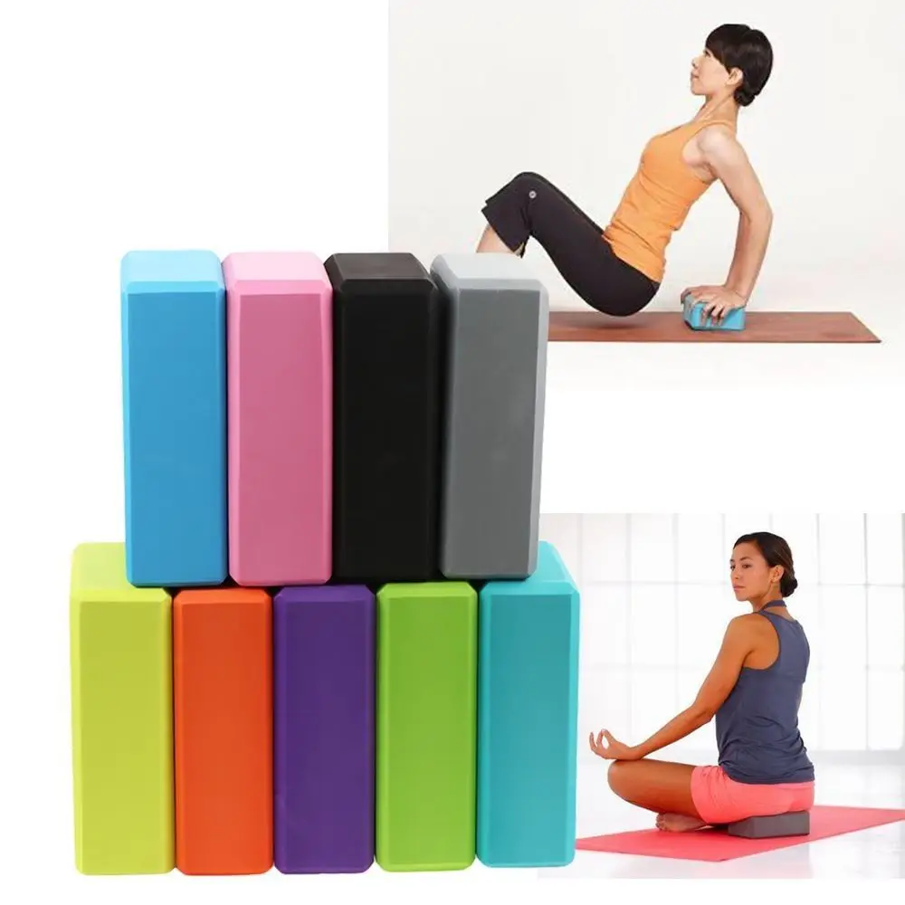Langlebiger EVA-Körperformungs-Fitnessblock aus Schaumstoff für Yoga, Pilates und Übungen – Detail 4