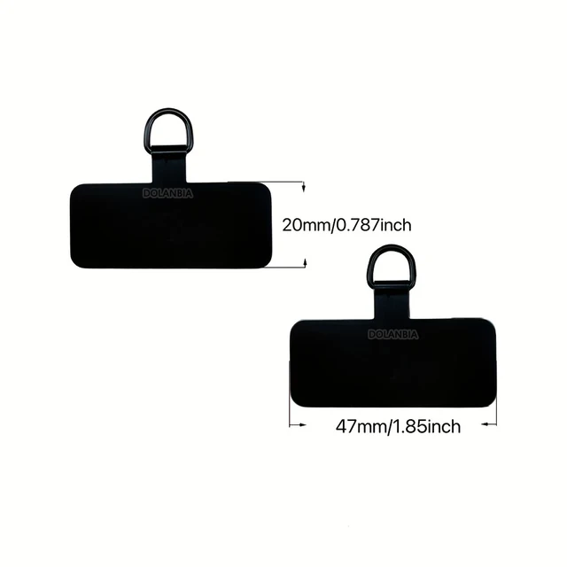 Universal Metal Phone Lanyard Gasket Patch