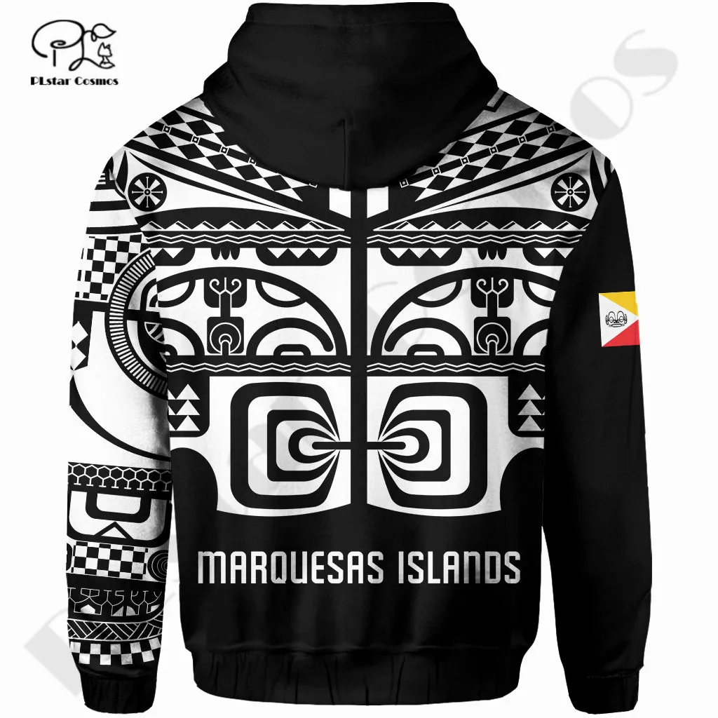 PLstar Cosmos 3D Print Newest MARQUESAS ISLANDS Polynesia Art Harajuku Streetwear Casual Unique Unisex Hoodie/Sweatshirt/Zip A-1