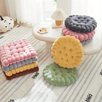 Plush Biscuit Seat Cushion 2
