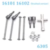 SCY 16101 16102 Brushed Version RC Automotive Parts Turning Shaft Gear Bearing Pull Rod Steering Cup Swing Arm Motor Tire Screws 3